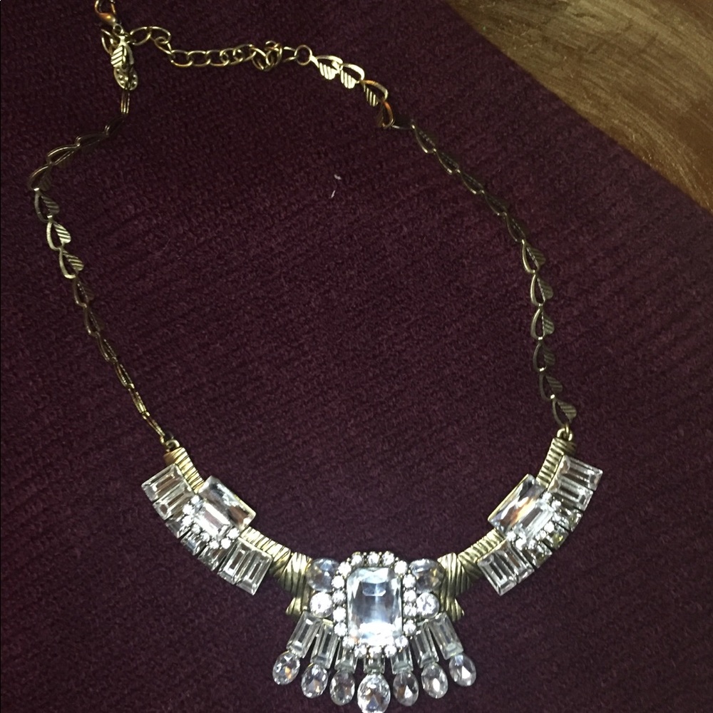 Stunning Modern Deco Statement Necklace